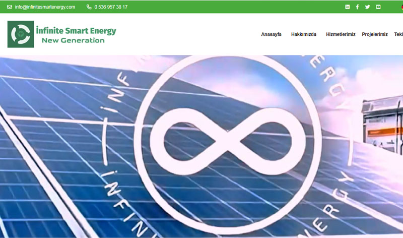 İnfinite Smart Energy; Güneş Enerjisi Santrali Kurulum ve Montaj Hizmetleri Konya